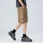 Drawstring Cargo Pocket Shorts For Men