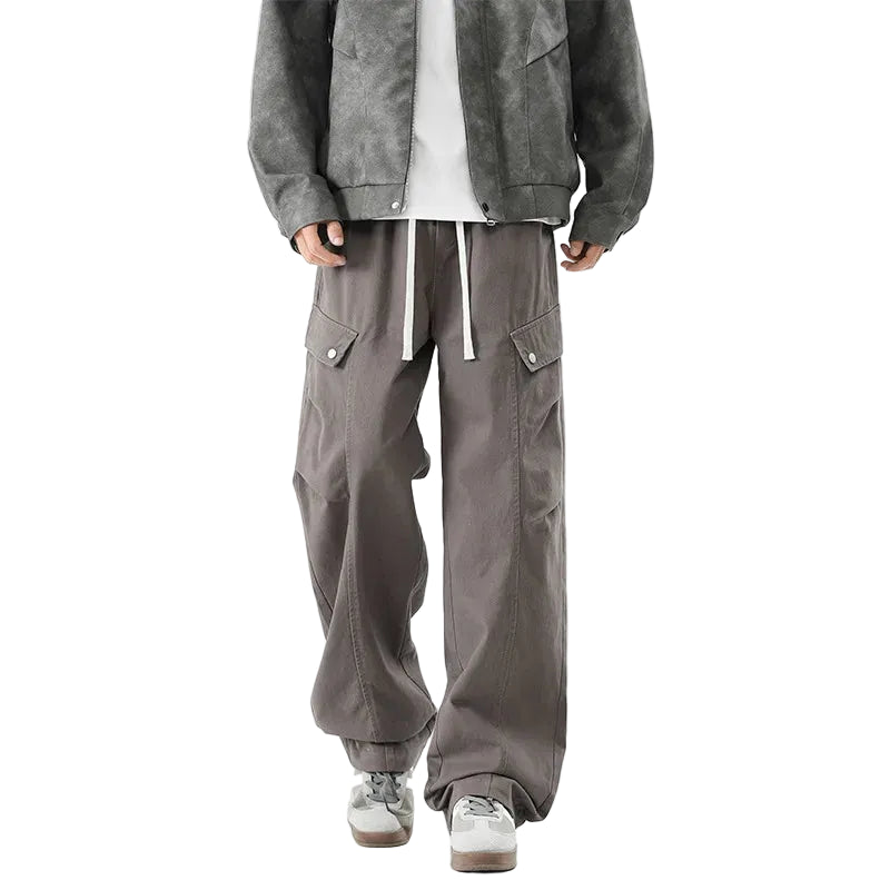 Men's Drawstring Utility Cargo Pants