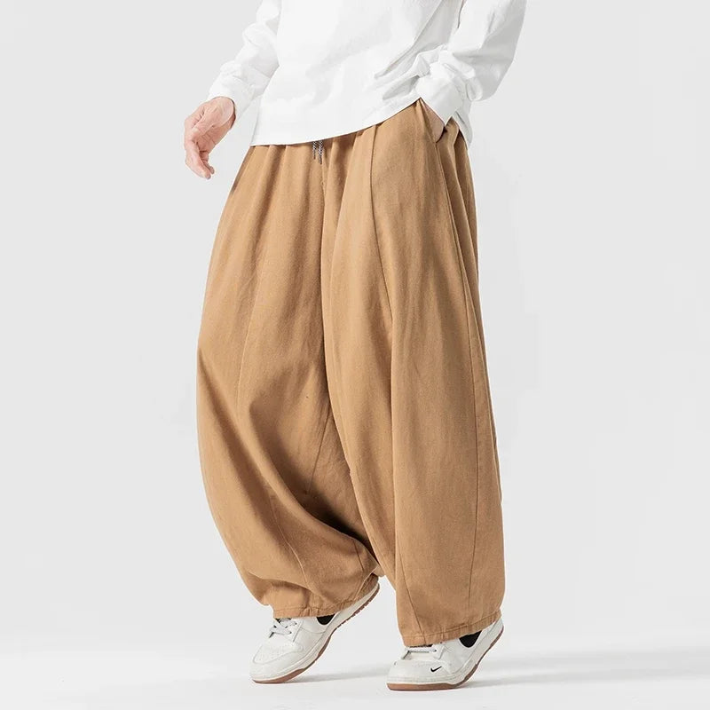 Men's Loose Fit Balloon Casual Pants