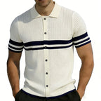 Men’s Contrast Trim Polo Shirt Men