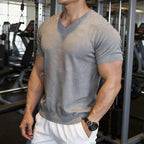 Basic V Neck T Shirt For Men