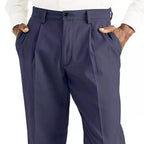 Flat Front Tailored Work Trousers