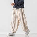 Men's Corduroy Wide Leg Balloon Pants