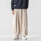 Men's Corduroy Wide Leg Balloon Pants