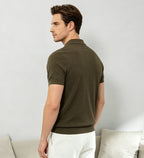 Open Neck Polo Shirt For Men