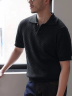 Ridge Textured Polo Shirt Men