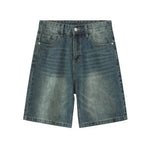 Men's Relaxed Fit Denim Shorts With Classic Five Pocket Style