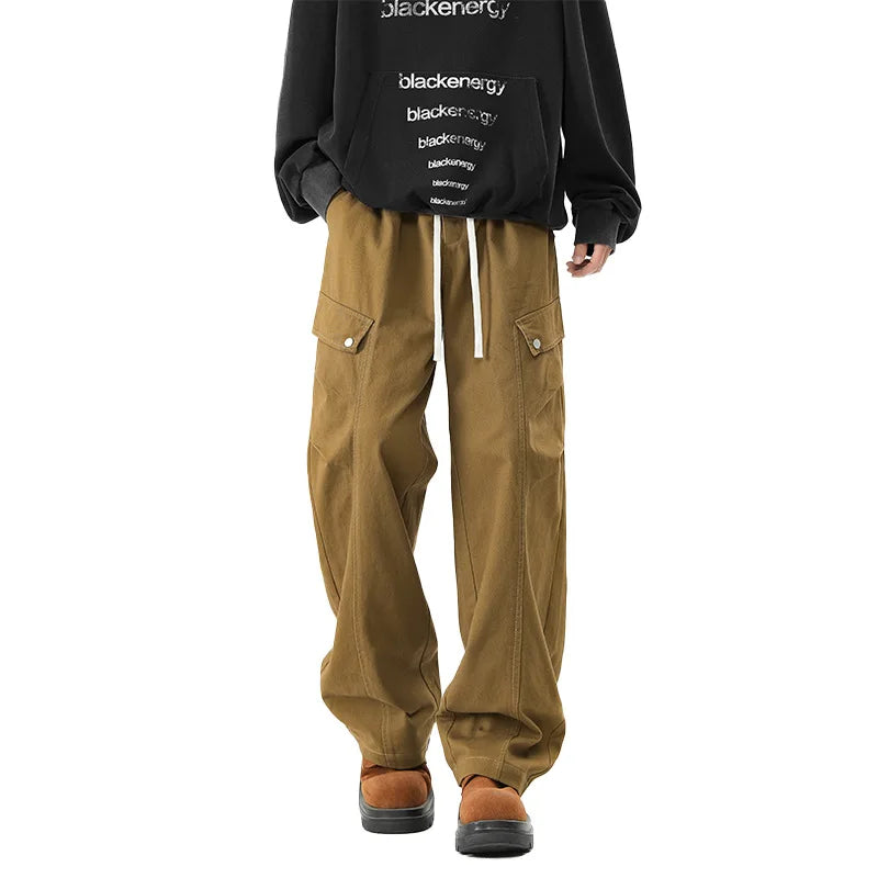 Men's Drawstring Utility Cargo Pants