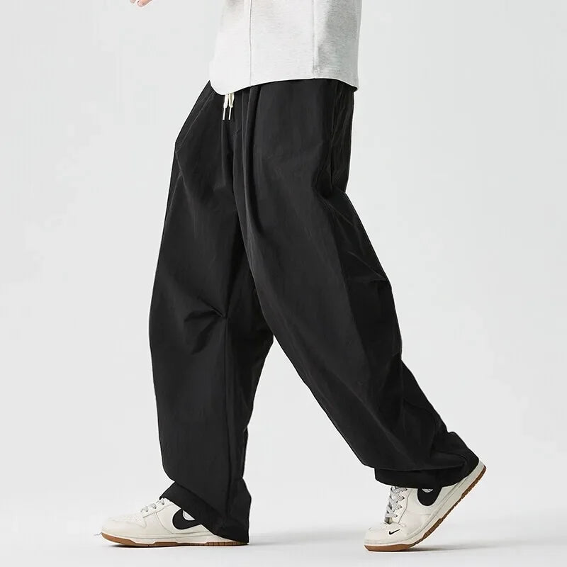 Wide Leg Drawstring Balloon Pants