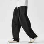 Wide Leg Drawstring Balloon Pants