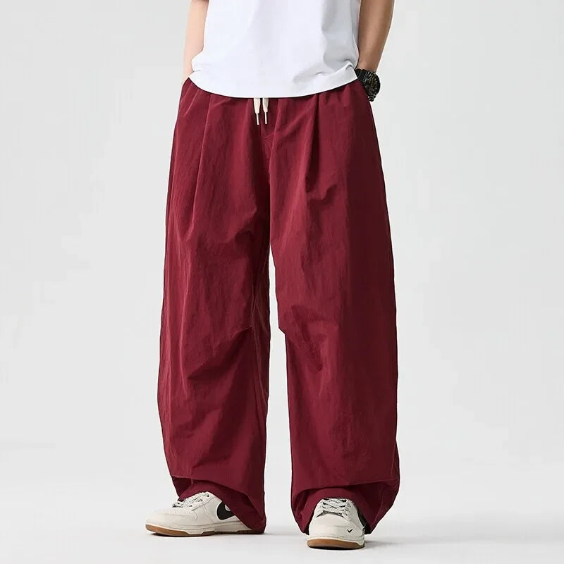 Wide Leg Drawstring Balloon Pants