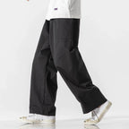 Men's Pull On Wide Leg Trousers