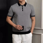 Contrast Trim Short Sleeve Polo