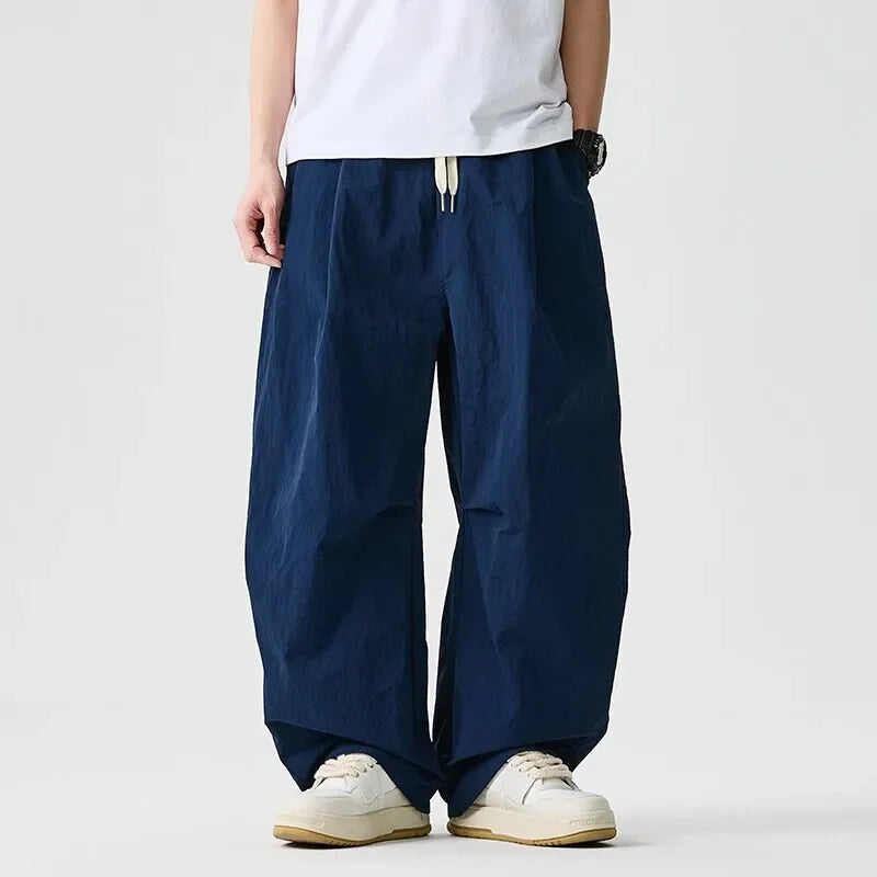 Wide Leg Drawstring Balloon Pants Main image