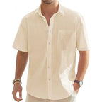 Classic Short Sleeve Casual Shirt