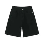 Men's Relaxed Fit Denim Shorts With Classic Five Pocket Style