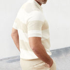 Men’s Classic Stripe Polo Short Sleeve