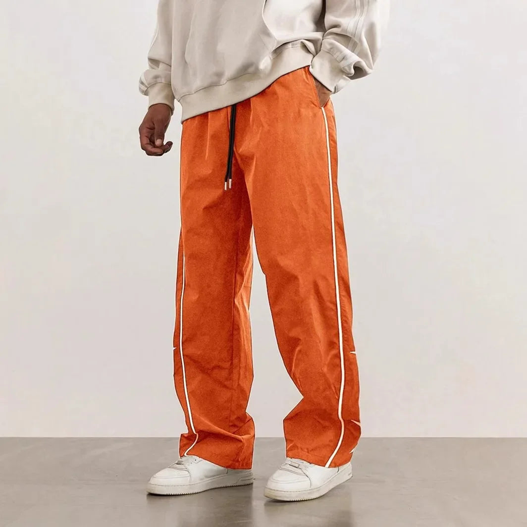 Men's Track Pants With Side Stripe