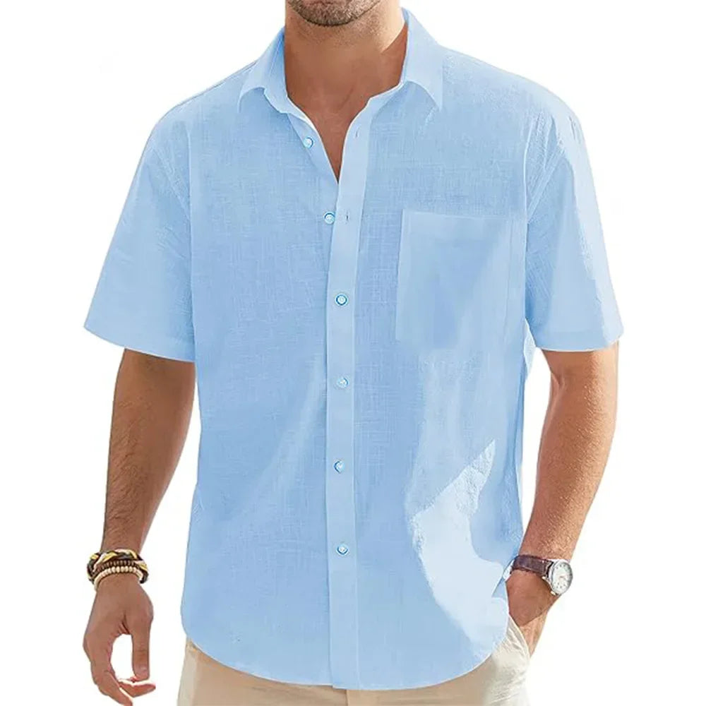 Classic Short Sleeve Casual Shirt Main image