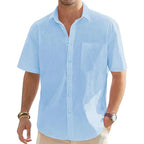Classic Short Sleeve Casual Shirt