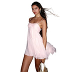 Babydoll Flare Short Dress Women