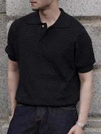 Ridge Textured Polo Shirt Men