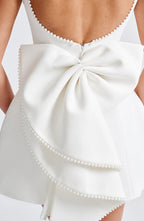 Round Neck Fit And Flare Mini Dress