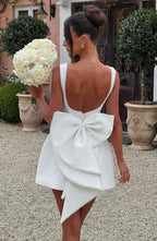 Round Neck Fit And Flare Mini Dress
