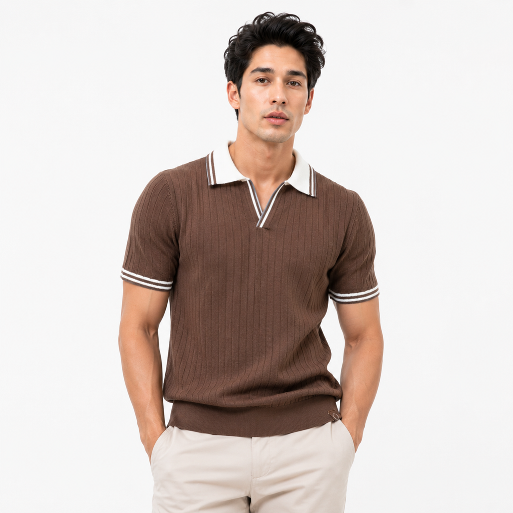 Cotton Old Money Polo Shirt