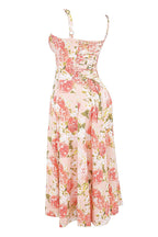 Sleeveless Floral Fit and Flare Dress