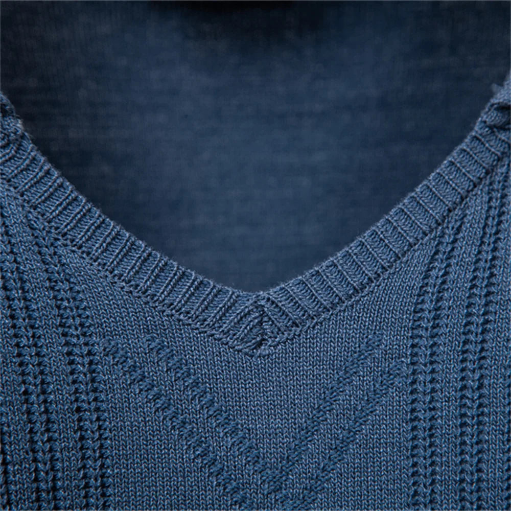Long Sleeve Henley Polo Shirt