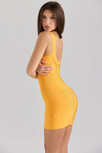 Scoop Neck Sleeveless Mini Dress