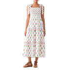 Women’s Printed Cotton Maxi Sundress