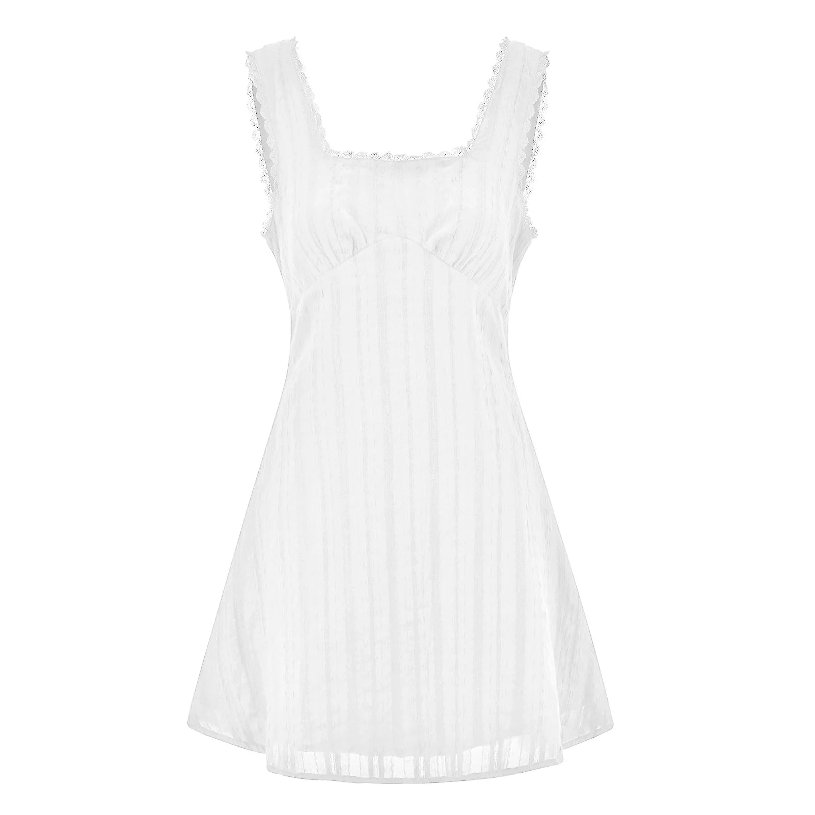 Women's Square Neck Short Sundress